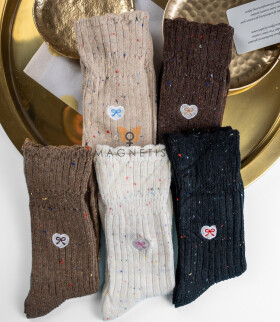 Ponožky Magnetis CO5025 Ring/Heart MIX Univerzální