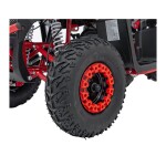 Mamido Detská benzínová štvorkolka RamiGO SIRIUS 49CC červená