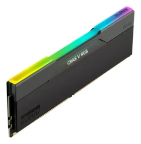 Klevv CRAS V RGB čierna / Pamäť RAM / DDR5 / 32GB (2x16GB) / 6400MHz / CL30 (KD5AGUA80-64B300G)