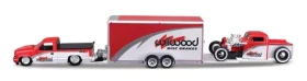Maisto Design Team Haulers 1993 Chevrolet 454 SS Pick- UP Car Trailer 1936 Chevy Pickup