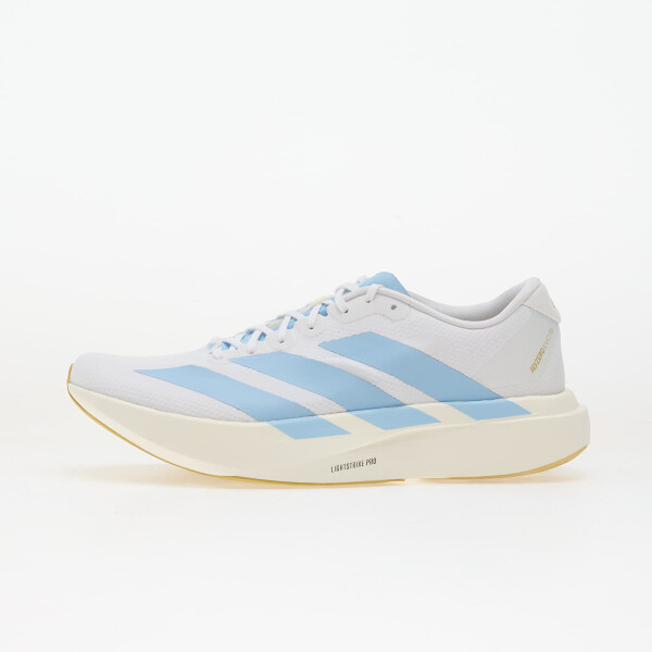 Tenisky adidas Adizero EVO SL Ftwr White/ Clear Blue/ Matte Gold EUR 46