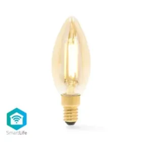 Nedis SmartLife LED žiarovka / Wi-Fi / E14 / 470 lm / 4.9 W / Android iOS (WIFILRF10C37)