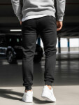 Pánske čierne tepláky FashionStreet UX2395 L