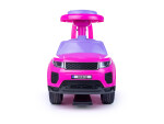 Mamido Mamido Detské odrážadlo auto Range Rover štýl ružové Gumené kolesá
