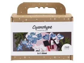 Creativ Company Kreatívna sada Kyanotypie darčekovej visačky