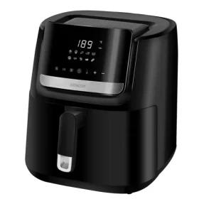 Sencor SFR 6550BK čierna / Teplovzdušná fritéza / 1600W / 6.5 L / 80 - 200 ° C (41017131)