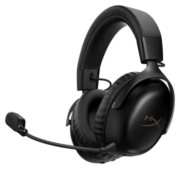 HyperX Cloud III S Wireless čierna / Herné slúchadlá / Bluetooth 5.3 / výdrž batérie 120 h (A59YZAA)