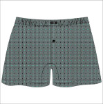 Pánske bavlnené boxerky směs barev M