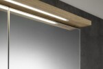 AQUALINE - KAWA STRIP Galérka s LED osvetlením 80x70x22cm, dub emporio WGL38S