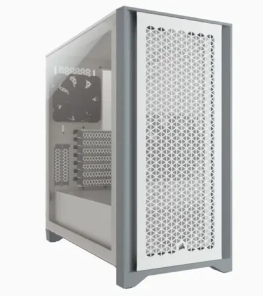 Corsair 4000D TG Airflow biela / Mid-Tower / E-ATX / 1xUSB 3.0 / 2xUSB 3.2 Gen2 typ-C / priehľadná bočnica (CC-9011201-WW)