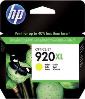 HP Toner 920 XL Yellow (CD974AE#BGX)