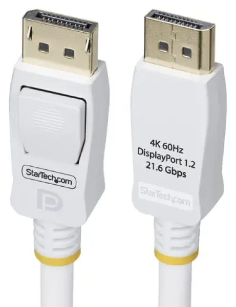 StarTech DisplayPort kábel VESA Certified biela / DisplayPort kábel / 4K 240Hz / 3 m (DP12-CABLE-10FTW)