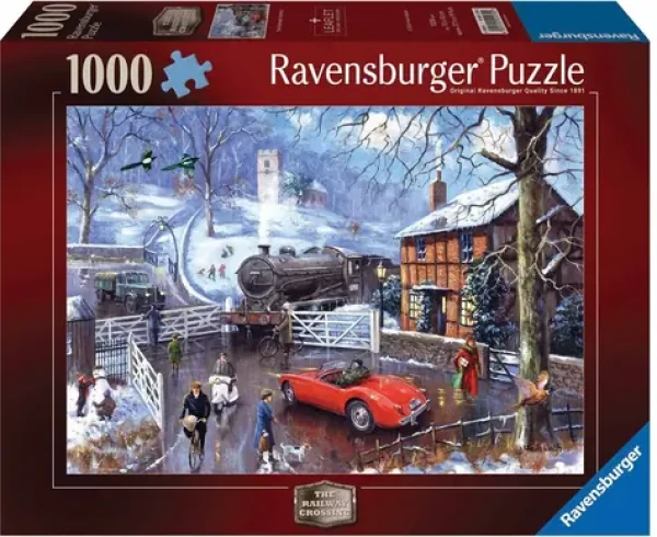 Ravensburger Puzzle Železničný prejazd