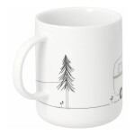 Räder Porcelánový hrnček Camping 300 ml