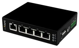 StarTech Priemyselný switch 5- Port Gigabit / Switch / Neriadený / 5x RJ45 Gigabit / -40 až 75 ° C / kovové telo (IES51000)