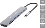 Conceptronic Conceptronic DONN28G stacja dokująca Przewodowa USB 3.2 Gen 1 (3.1 Gen 1) Type-C Sivý