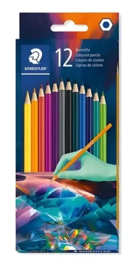 Staedtler Pastelky Multivesmír 1 / 12 farieb / šesťhranné / 175C12E2-1 (175C12E2-1)