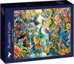 BlueBird Puzzle Let kolibríkov