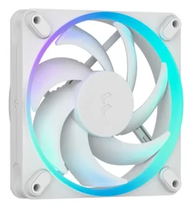 Fractal Design Momentum 12 RGB biela / Ventilátor / 120mm / 350-2200 RPM / 28 dB / 62 CFM / 4-pin PWM (FD-F-MR1-1202)