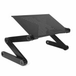 OEM Skladací stolík pre notebook - superstojan / až 11 rôznych polôh / aretačné tlačidlo o 360 ° / 42 x 26 cm (8595629102096)