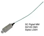 OEM Pigtail SC(PC) / Optický pigtail / simplex / 50/125 MM / OM3 / 1 m (2113)