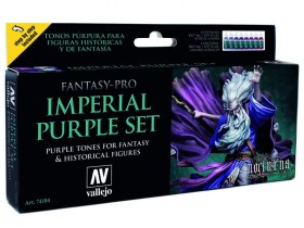 Vallejo Pre Nocturna Set 74104 Imperial Purple Set (8)