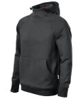 Vertex Mikina s kapucňou pánska ebony gray 3XL