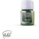 Tekutá kovová farba Fractal - Olive Gold (30 ml) - dortis