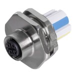Weidmüller SAIBGP-M-4D-M12-WDF 3150970000 guľatý konektor DIN, 1 ks; 3150970000