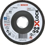 BOSCH X571 Best for Metal 2608619203 / Lamelový brúsny kotúč / X-LOCK / Šikmý / Zrnitosť 80 / 125x22.23mm (2608619203)