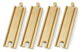 Brio Stredné koľaje rovné 144 mm 4 ks
