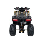 Mamido Detská benzínová štvorkolka RamiGO DISCOVERER 125CC čierno-oranžová