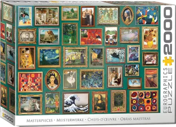 EUROGRAPHICS Puzzle Majstrovské diela