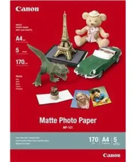 Canon MP-101 A4 / Fotopapier / 170 g/m2 / 5 listov / matný (7981A042)