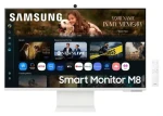 32" Samsung S32FM801UU biela / SMART monitor / VA / 4K UHD / 60 Hz / HDR10+ / HDMI / USB-C / repro (LS32FM801UUXEN)
