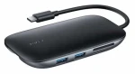 AUKEY CB-C71 čierna / USB hub / HDMI / RJ-45 / SD/microSD / USB PD 100W (CB-C71)