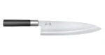 KAI Wasabi Black Deba 21 cm / Kuchynský nôž / jednostranné brúsenie / nehrdzavejúca oceľ 6A/1K6 / 58 HRC (KAI WA6721D)