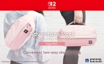 HORI Switch 2 Adventure Pack Cozy Pink / Taška cez rameno / pre Nintendo Switch 2