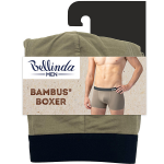 Pánske bambusové boxerky BAMBUS BOXER - BELLINDA - khaki M
