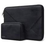 Inateck LB01007-13 čierna / Taška na notebook / 13 "/ EVA škrupina / vrecko na príslušenstvo (YB01007-13_BLACK GRAY)