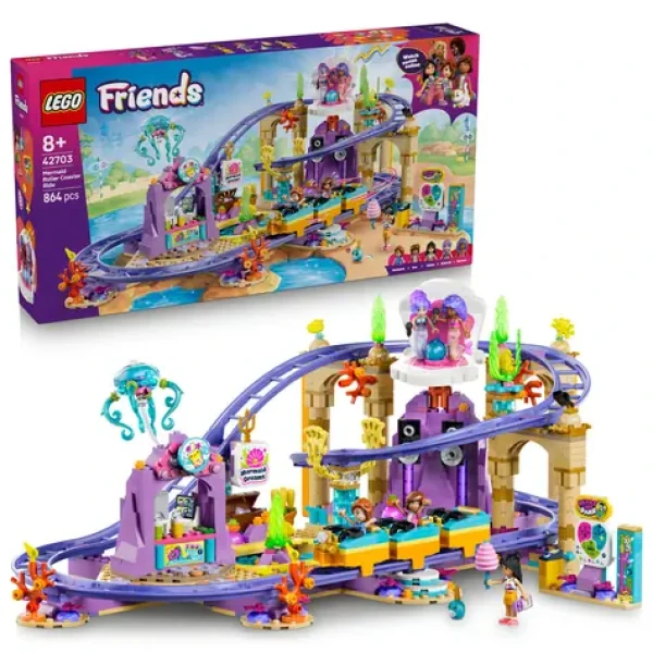 LEGO® Friends 42703 Jazda na horskej dráhe s morskými pannami