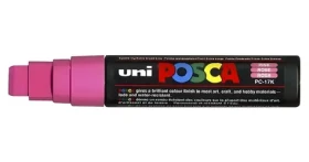 POSCA PC-17K ružová / Akrylový popisovač / hrot dláto / šírka stopy 15 mm (186328)