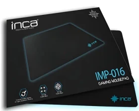 INCA IMP-016 čierna / Podložka pod myš / textil / 220x290x3 mm / protišmyková základňa (IMP-016)
