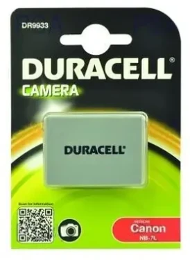 DURACELL Batéria - DR9933 pre Canon NB-7L / šedá / 1000 mAh / 7.4V (DR9933)