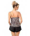 Pyžamo Donna Sheila 1/2 S-2XL černá XXL
