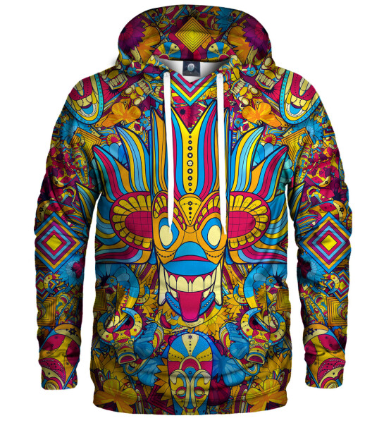 Aloha From Deer Tiki Hoodie HK AFD763 Yellow