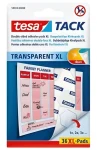 Tesa Tack XL / Obojstranné lepiace terčíky / Transparentné / 36 ks (59404-00000-00)