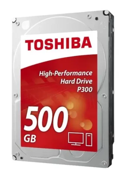 Toshiba P300 500GB (bulk) / 3.5" / 7 200 rpm / 64MB cache / SATA III / Interné / 2y / BULK (HDWD105UZSVA)