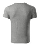 Unisex tričko Peak tmavo šedé XL