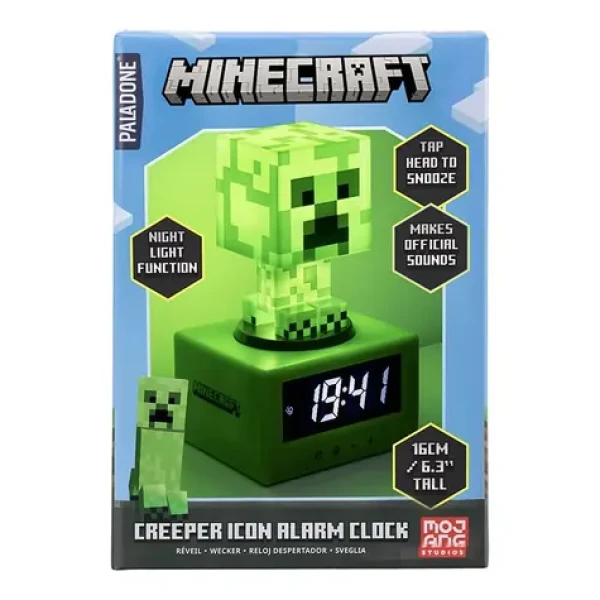 Paladone Budík Creeper / Budík / Minecraft (PP11369MCFEPM)
